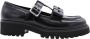 Rotta Klassieke Mocassin Schoenen Thirteen Black Dames - Thumbnail 16