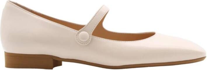 Rotta Stijlvolle Mary Jane Ballerina Schoenen Beige Dames