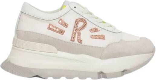 Rucoline AKI Sneakers van stof en leer