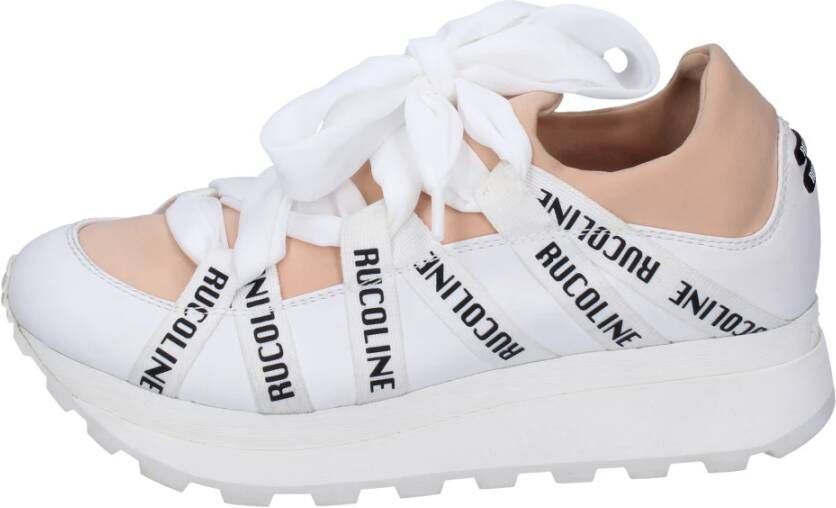 Rucoline Leren Dames Sneakers Stijlvolle Schoenen Pink Dames