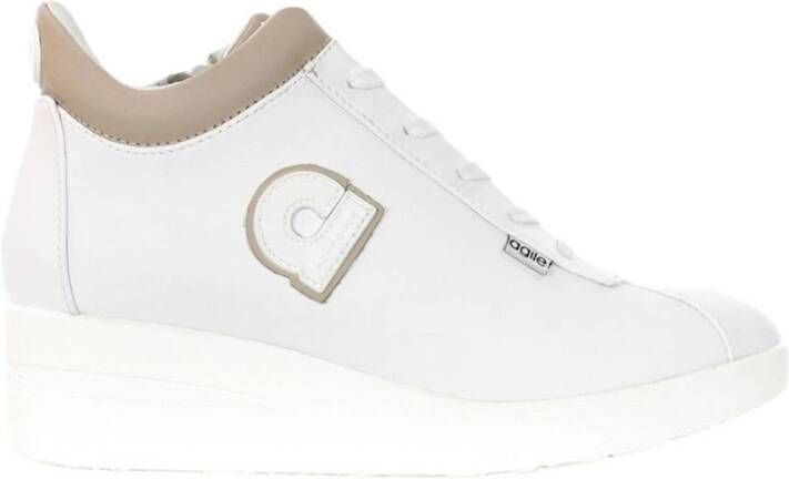Rucoline Platform Sneakers White Dames