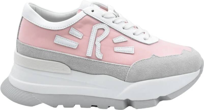 Rucoline Roze Sneakers Aki 300 Bomber Pink Dames