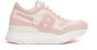 Rucoline Roze suède en stoffen sneakers - Thumbnail 1