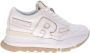 Rucoline Wit Goud Leren Sneaker - Thumbnail 1