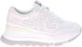 Rucoline Witte leren sneaker met 55mm EVA zool - Thumbnail 1
