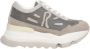 Rucoline Zachte Techno Sneakers in Wit Grijs - Thumbnail 1