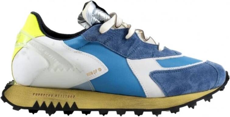 RUN OF Blauwe Jens Sneaker Run