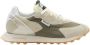 RUN OF Bush M Olijfgroene Sneakers Multicolor Heren - Thumbnail 1