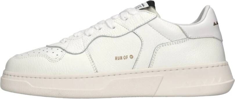 RUN OF Klassieke leren sneakers