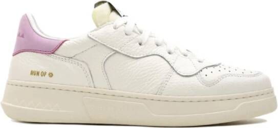 RUN OF Klassieke witte sneakers voor dames White Dames