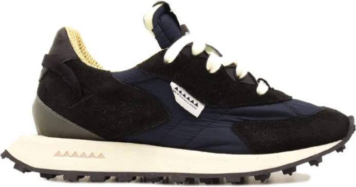 RUN OF Kripto W 02 Blue Sneakers Black Dames