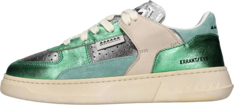 RUN OF Low Metal Sneakers