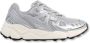RUN OF Metallica Sneakers voor Moderne Vrouwen Gray Dames - Thumbnail 1