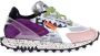 RUN OF Multicolor Sneakers Aw23 Multicolor Dames - Thumbnail 1