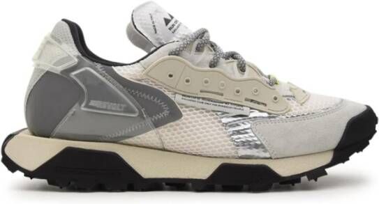 RUN OF Revolt Silver Sneakers voor Heren Multicolor Heren