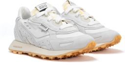 RUN OF Witte Sneakers Creme Stijl White Heren