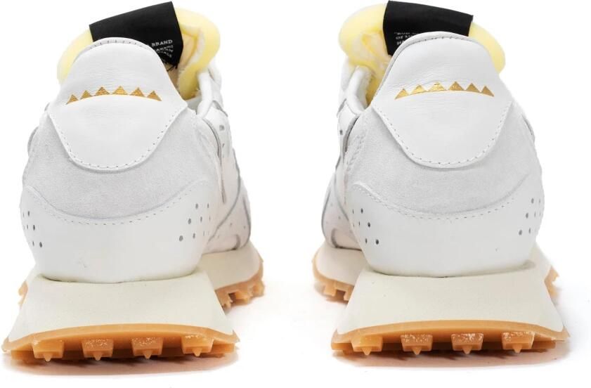 RUN OF Witte Sneakers Creme Stijl White Heren - Foto 3