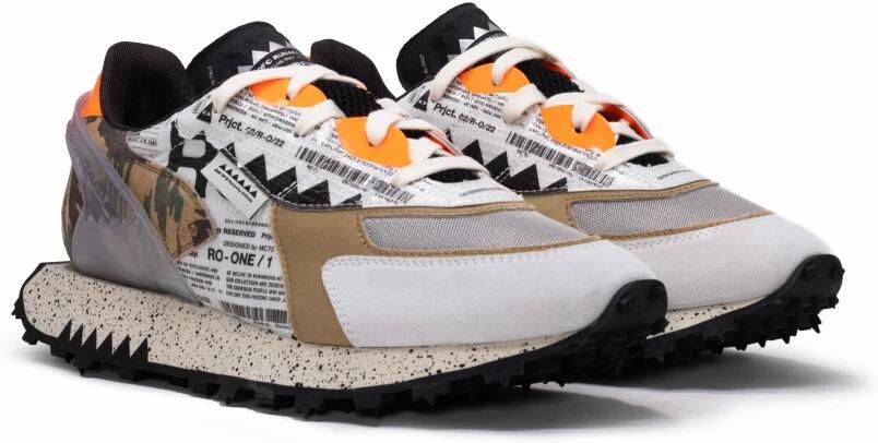 RUN OF Witte Sneakers voor Mannen - Foto 4
