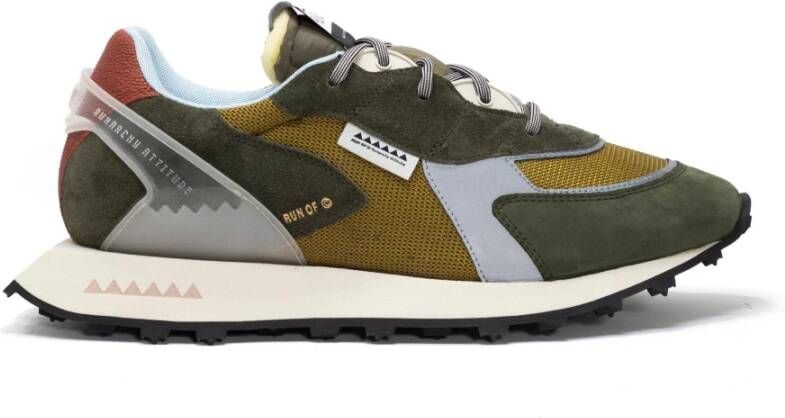 RUN OF Sneaker Bushed M Multicolor Heren