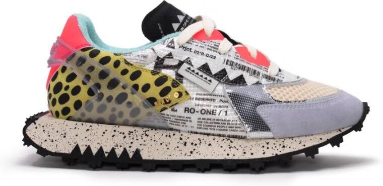 RUN OF Sneakers Ro-1 Funny Leopard W