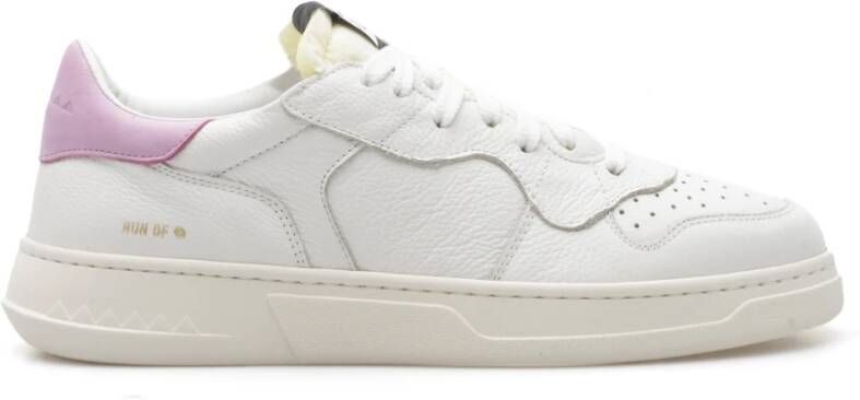 RUN OF Klassieke witte sneakers voor dames White Dames