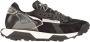 RUN OF Sneakers Zwart Black Heren - Thumbnail 1