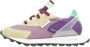 RUN OF Multicolor Leren Sneakers met Unieke Zolen Multicolor Dames - Thumbnail 7