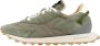 RUN OF Stijlvolle Sneakers voor Moderne Man Green Heren - Thumbnail 7