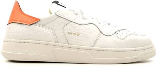 RUN OF Witte Lage Sneakers voor Heren White Heren