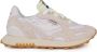 RUN OF Witte Sneakers Hash Stijl - Thumbnail 1