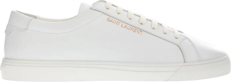 Saint Laurent Andy Witte Sneakers White Heren