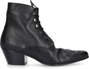 Saint Laurent Ankle boots rebecca 60 Zwart Dames