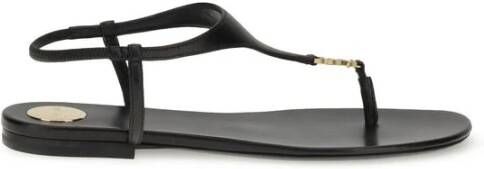 Saint Laurent Babylon Sandalen met Wrap-Around Veters