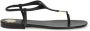 Saint Laurent Babylon Sandalen met Wrap-Around Veters - Thumbnail 1