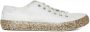 Saint Laurent Bedford Lage Sneakers met Glitterdetail White Dames - Thumbnail 4