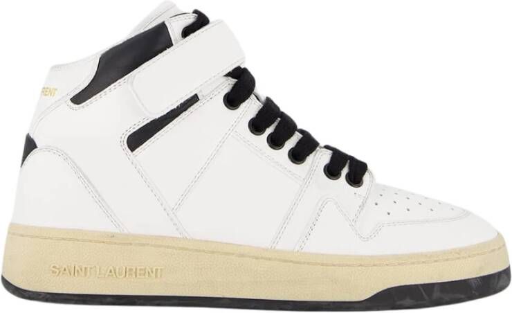 Saint Laurent Bicolor High-Top Veterschoenen