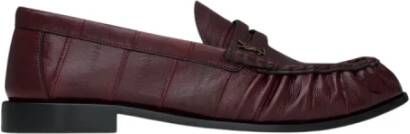 Saint Laurent Bordeaux Loafer Schoenen