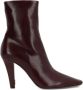 Saint Laurent Bourgogne Stiletto Enkellaarsjes - Thumbnail 1
