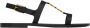 Saint Laurent Bronzen Leren Sandalen met Enkelband - Thumbnail 1
