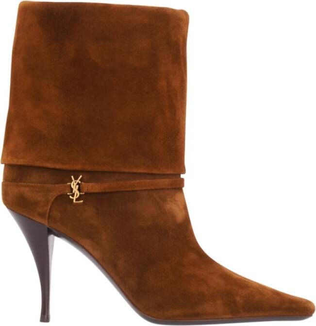 Saint Laurent Cachemire Bootie Niki 90 Stijl