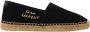 Saint Laurent Canvas Espadrille Slip-On Schoenen met Jute Zool - Thumbnail 1