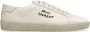 Saint Laurent Court Classic Sl 06 Embroidered Sneakers IN Canvas AND Leather - Thumbnail 1