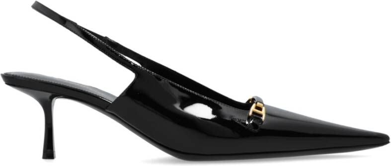 Saint Laurent Carine hoge hakken Black Dames