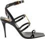 Saint Laurent Cassandra Lakleren Sandalen - Thumbnail 1