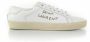 Saint Laurent Italiaanse leren sneakers voor heren White Heren - Thumbnail 1