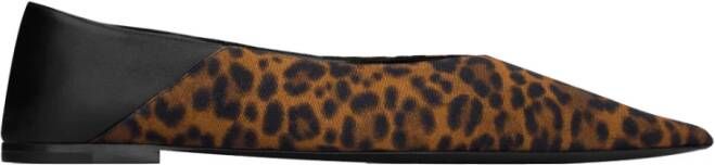 Saint Laurent Elegante Ballerinas met Unieke Stijl