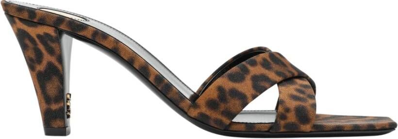 Saint Laurent Elegante Sabot Sandalen