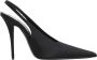 Saint Laurent Elegante Zwarte Slingback Schoenen Black Dames - Thumbnail 1