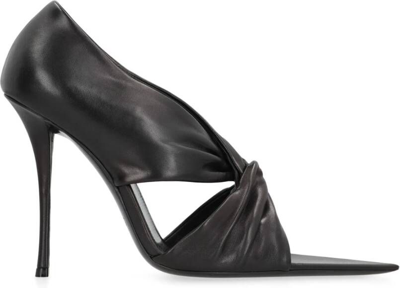 Saint Laurent Front Knot Stiletto Heels Pumps