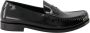 Saint Laurent Glanzende leren loafers Black Heren - Thumbnail 1